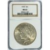Image 1 : 1935 PEACE DOLLAR NGC MS-63