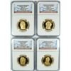 Image 1 : SET OF 2009-S PROOF PRESIDENTAL DOLLARS NGC PF-69 UC