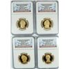 Image 1 : SET OF 2010-S PROOF PRESIDENTAL DOLLARS NGC PF-69 UC