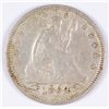 Image 1 : 1854 SEATED LIBERTY QUARTER, XF