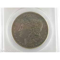 1899-O MORGAN SILVER DOLLAR AU-58