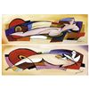 Image 1 : Alfred Gockel Art Prints Racey Nude I and II