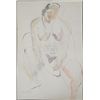 Image 1 : Betty Snyder Rees Original 2 Sided Painting Nude Tree
