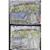 Image 1 : 2 Betty Snyder Rees Original Paintings- Man on Train