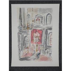 Schyreyer Signed Proof Art Print Palace Interior