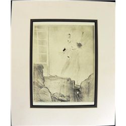 Vivid Imagination Print Engraving Toulouse Lautrec