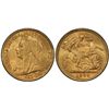 Image 1 : 1900 Perth Mint QV Half Sovereign - PCGS MS 63