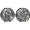 Image 1 : 1950 Australian KGVI Sixpence - PCGS MS 64