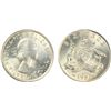 Image 1 : 1957 Australian QEII Sixpence PCGS MS 64