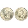Image 1 : 1963 Australian QEII Shilling PCGS MS 65