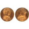 Image 1 : 1966 (P) Australian QEII Two Cent Coin - PCGS MS 66 RD