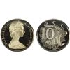 Image 1 : 1976 Australian QEII Ten Cent Coin - PCGS PR 67 DCAM