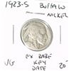 Image 1 : 1923-S *EXTREMELY RARE KEY DATE* BUFFALO NICKEL RED BOOK VALUE $20.00+ *NICE EARLY VERY GOOD GRADE*!