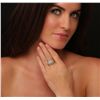 Image 3 : 14KT Two-Tone Gold 0.75ctw Diamond Ring