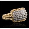 Image 5 : 14KT Two-Tone Gold 0.75ctw Diamond Ring