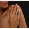 Image 3 : 14KT Rose Gold 2.87ct Tanzanite and Diamond Ring