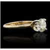 Image 5 : 14KT Yellow Gold 1.29ctw Diamond Ring