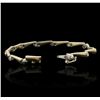 Image 6 : 14KT Yellow Gold 0.20ctw Diamond Bracelet