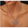 Image 1 : 18KT White Gold 2.25ctw Diamond Pendant