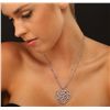 Image 2 : 18KT White Gold 2.25ctw Diamond Pendant