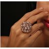 Image 1 : 14KT Rose Gold 2.04ctw Diamond Ring