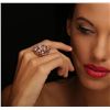 Image 2 : 14KT Rose Gold 2.04ctw Diamond Ring