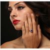 Image 2 : 14KT Rose Gold 2.49ct Tanzanite and Diamond Ring