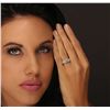 Image 2 : 18KT White Gold 1.58ctw Diamond Ring