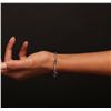 Image 3 : 14KT Yellow Gold 5.36ctw Tanzanite and Diamond Bracelet