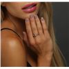 Image 2 : 10KT Yellow Gold 0.06ctw Diamond Ring