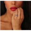 Image 2 : 18KT White Gold 1.65ctw Diamond Ring