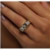Image 4 : 18KT Yellow Gold 0.45ctw Diamond Ring