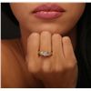 Image 1 : 18KT Yellow Gold 1.06ctw Diamond Ring