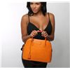 Image 2 : Hermes Orange Ostrich Bolide Handbag Tote
