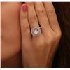 Image 1 : 18KT White Gold 1.26ct I1/E Diamond Ring