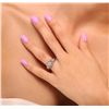 Image 3 : 18KT White Gold 1.96ctw Diamond Ring