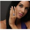 Image 1 : 14KT White Gold 3.49ct Tanzanite and Diamond Ring