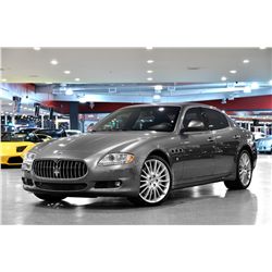 2010 Grey Maserati Quattroporte S Sedan