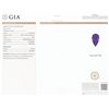 Image 7 : 14KT White Gold GIA Certified 31.37ct Tanzanite and Diamond Pendant With Chain