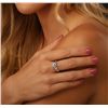 Image 1 : 14KT White Gold 1.68ctw Diamond Wedding Ring