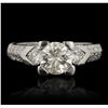 Image 4 : 14KT White Gold 1.68ctw Diamond Wedding Ring
