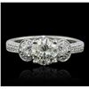 Image 4 : 18KT White Gold 2.15ctw Diamond Ring