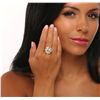 Image 1 : 14KT Yellow Gold 2.52ctw Quartz, Topaz and Diamond Ring