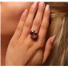 Image 2 : 14KT Rose Gold 13.53ct Morganite and Diamond Ring