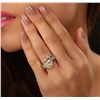 Image 1 : 18KT Yellow Gold 1.55ct I-1/M Diamond Ring