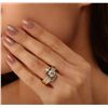 Image 3 : 18KT Yellow Gold 1.55ct I-1/M Diamond Ring