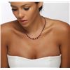 Image 2 : 14KT Yellow Gold 31.28ctw Ruby and Diamond Necklace