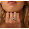 Image 1 : 18KT Yellow Gold 3.04ctw Diamond Ring