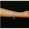 Image 3 : 14KT White Gold 7.52ctw Diamond Bracelet