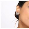 Image 2 : 14KT Rose Gold 0.50ctw Diamond Earrings